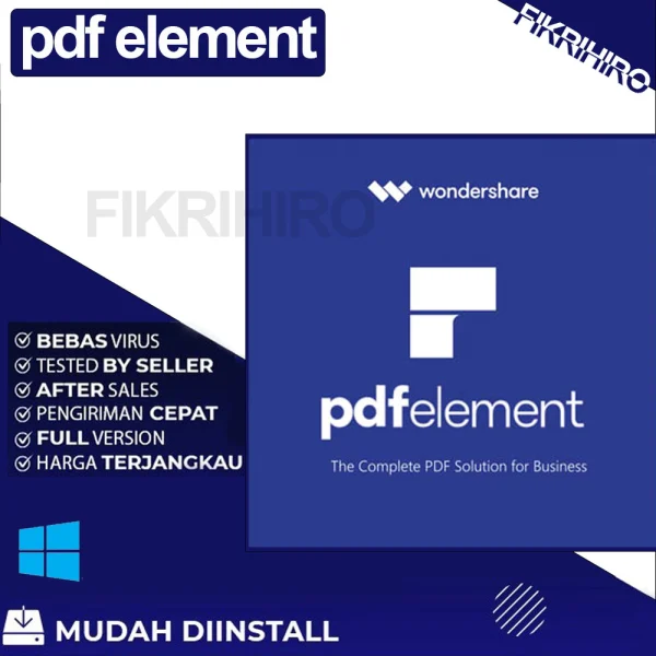 PDF ELEMENT PRO untuk edit convert OCR dan buat PDF